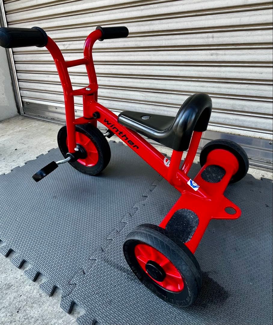 ウィンザー社 わんぱく三輪車S WINTHER ボーネルンド デンマーク 美品