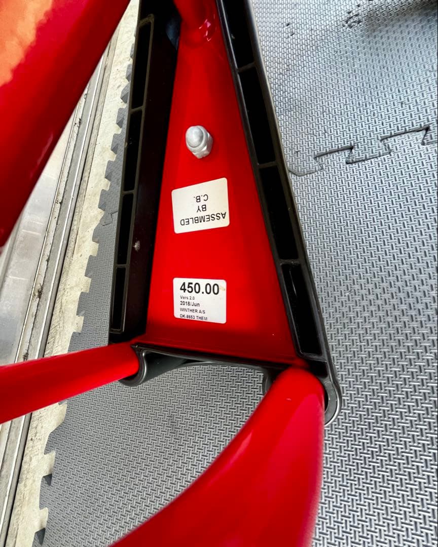 ウィンザー社 わんぱく三輪車S WINTHER ボーネルンド デンマーク 美品