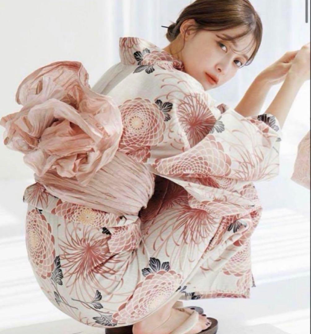 dita 浴衣 繚乱桜花