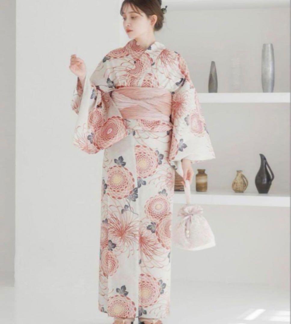 dita 浴衣 繚乱桜花