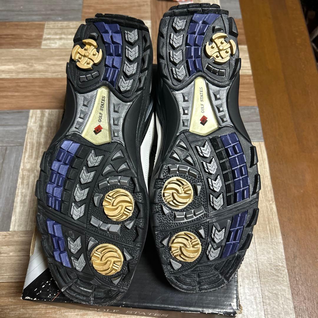 ゴルフステーツ スニーカー ホワイト/ブラック