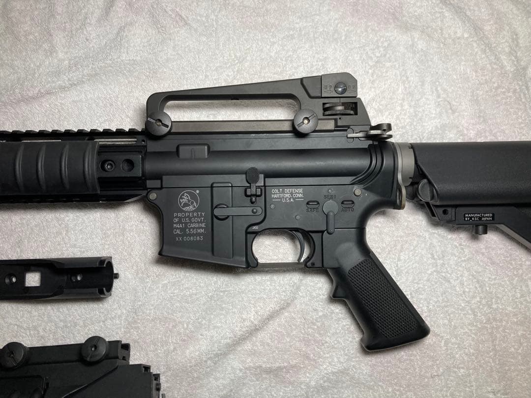 【訳あり　箱付き】KSC M4A1 Ver.2 一部カスタム済み