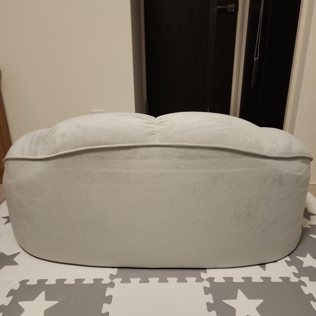 ロマンティックプリンセス　くすみダスティカラーのシェルソファ1.5人掛け