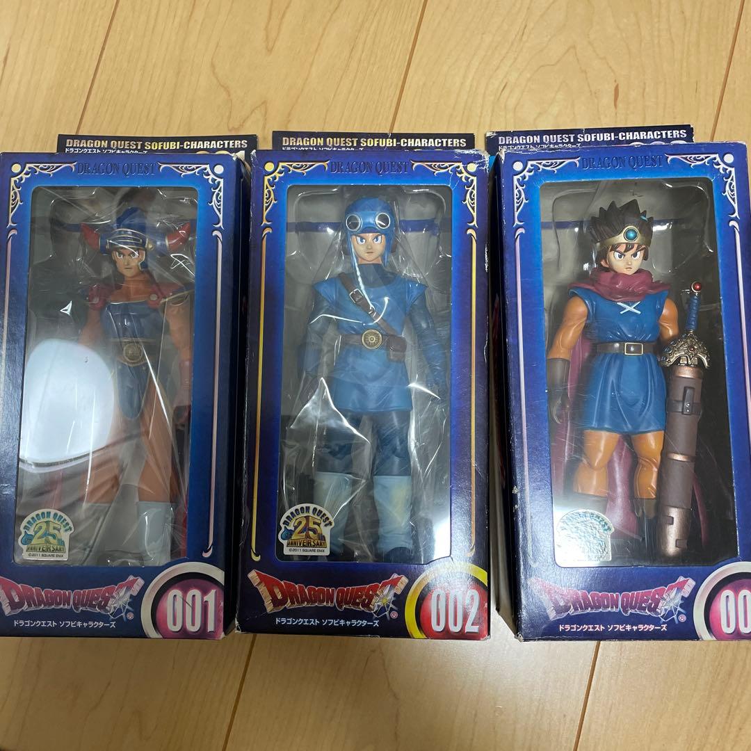 ドラゴンクエスト　ソフビ　勇者セット