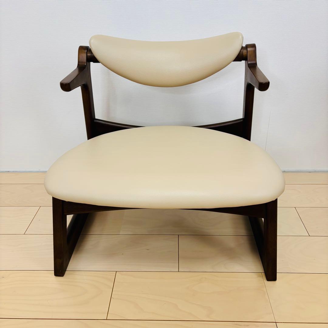 【美品】起立木工 キャスパーチェア casper 座椅子 300R-BE 送料込