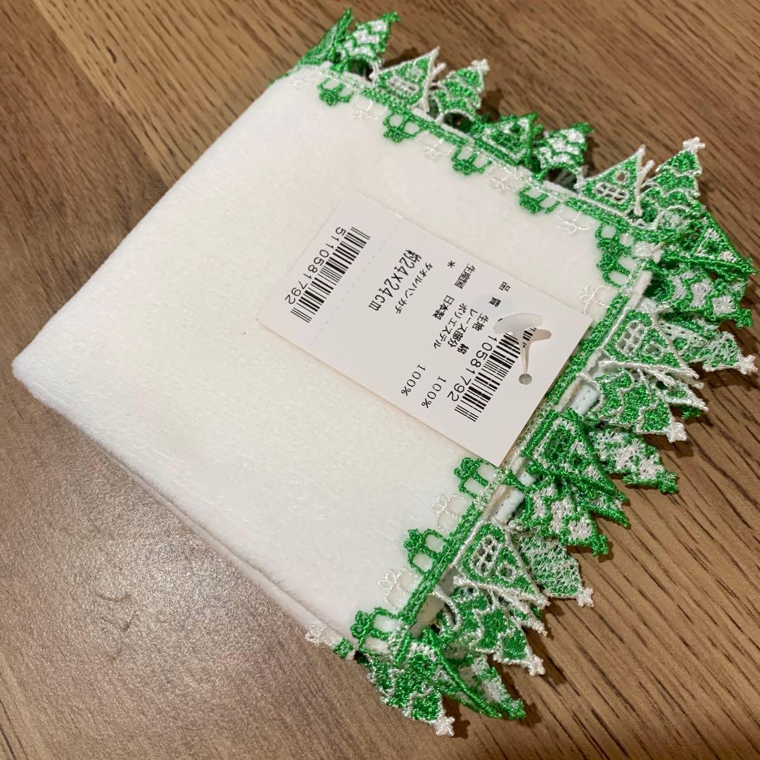 【*anemone*】近沢レース　ハンカチ4点