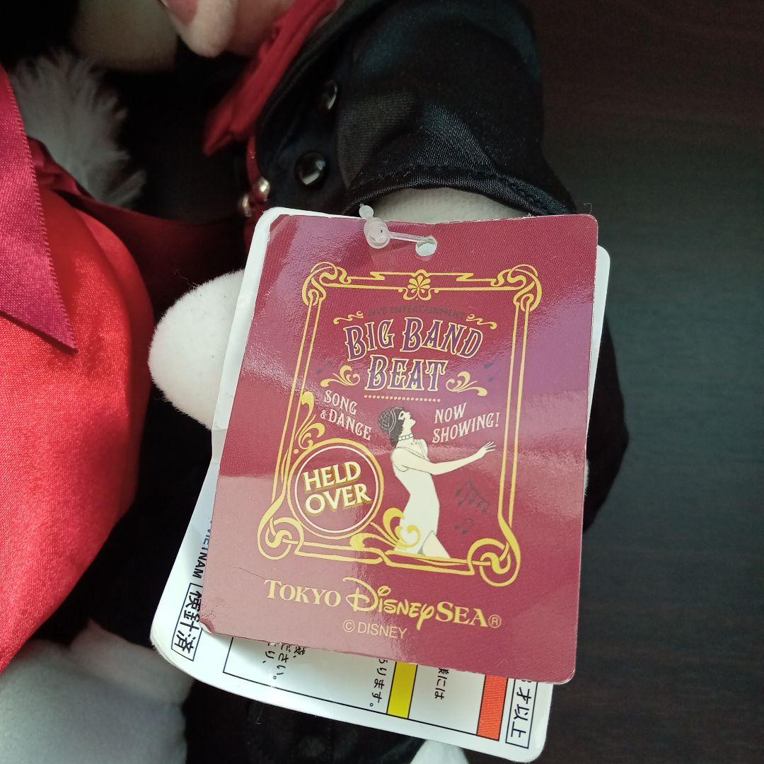 BBB　東京ディズニーシー　ビッグバンドビート　ミッキー　ミニー　ぬいぐるみ