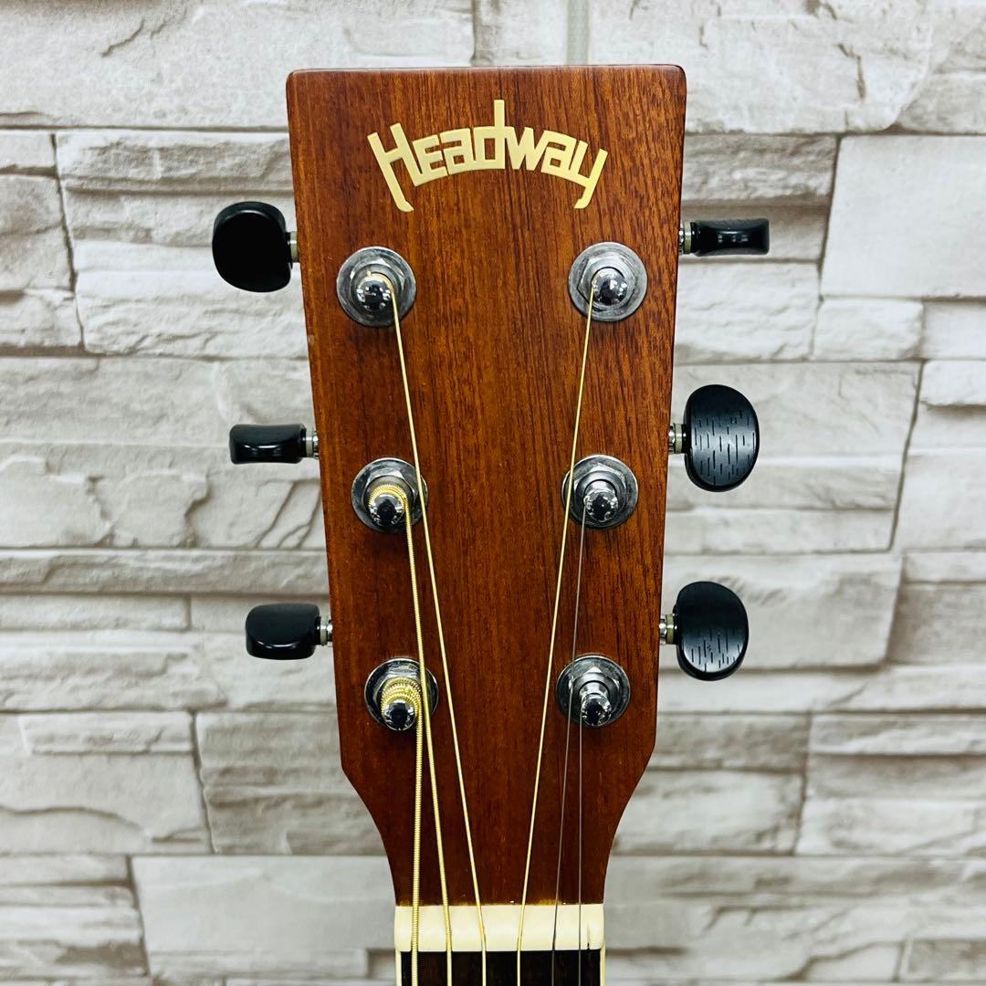 美品 Headway ヘッドウェイ アコースティックギター HCN-003