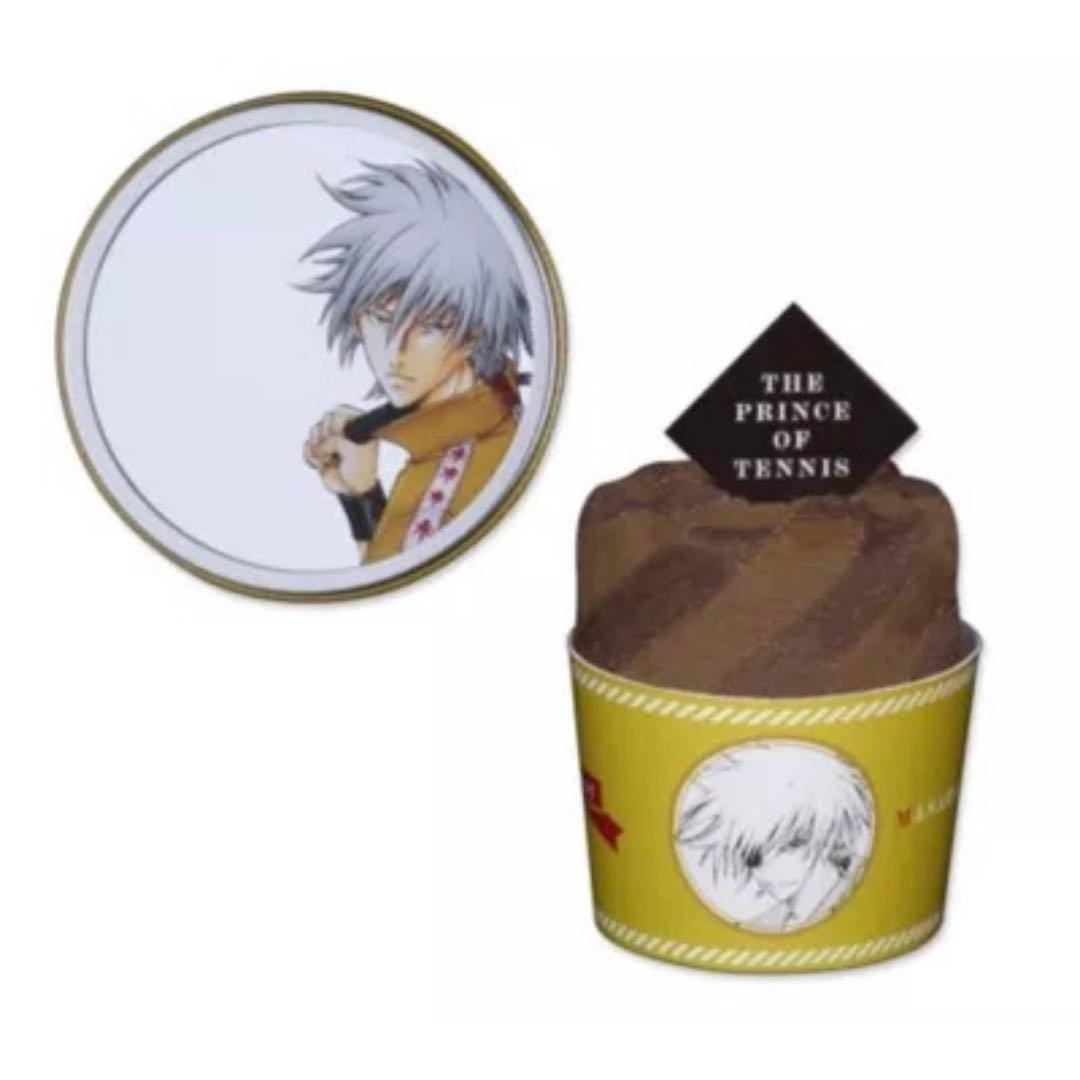 新テニスの王子様 テニプリ 仁王雅治 受注限定 缶ミラー カップケーキタオル