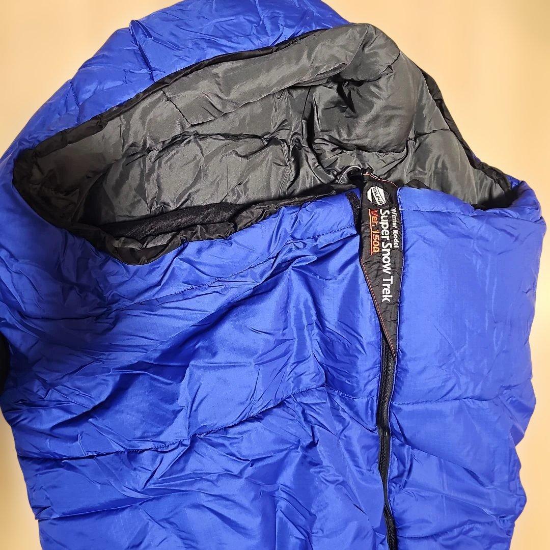 ​【美品】イスカ (ISUKA) スーパースノートレック 1500 冬用シュラフ