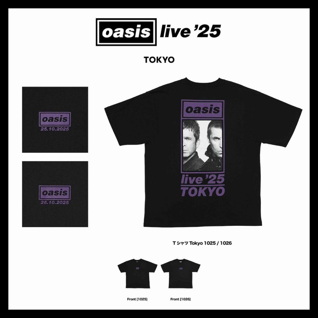 oasis live '25 TOKYO Tシャツ Lサイズ　１０月２６日