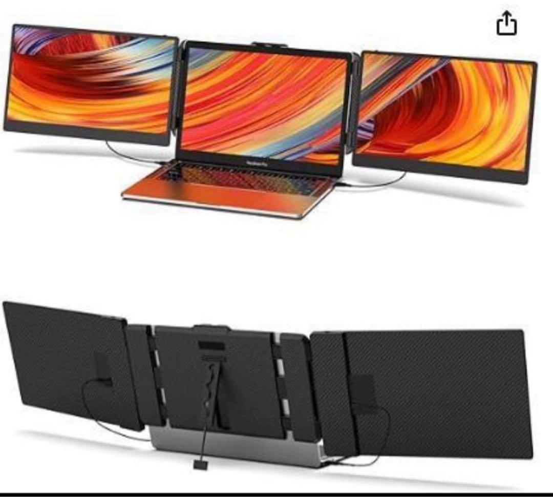 【未使用品】Kwumsy S2 二画面折りたたみモニター