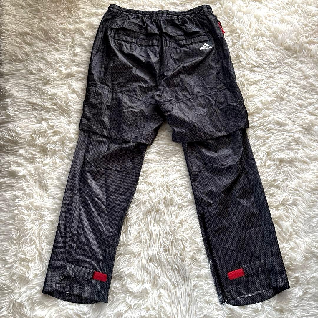 美品✨アディダス　メンズ　レインウェア　ゴルフ　セットアップ　M 黒