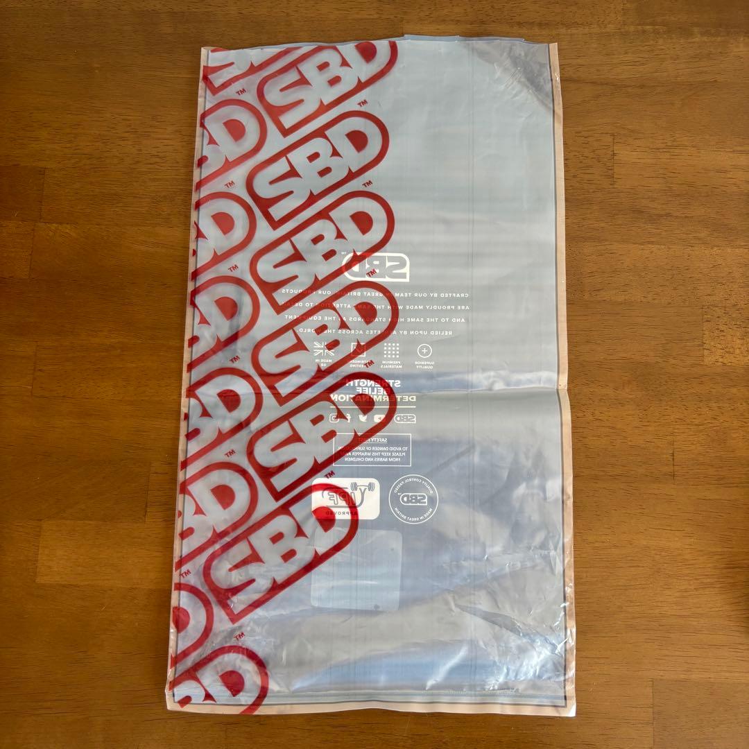 SBD 二ースリーブ 新デザイン Sサイズ 黒/赤