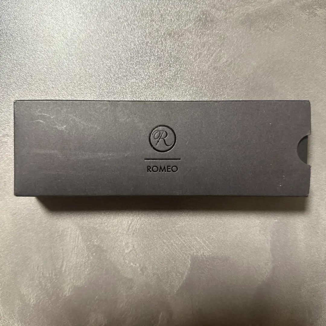 極美品　ロメオ　ミニボールペン　黒金