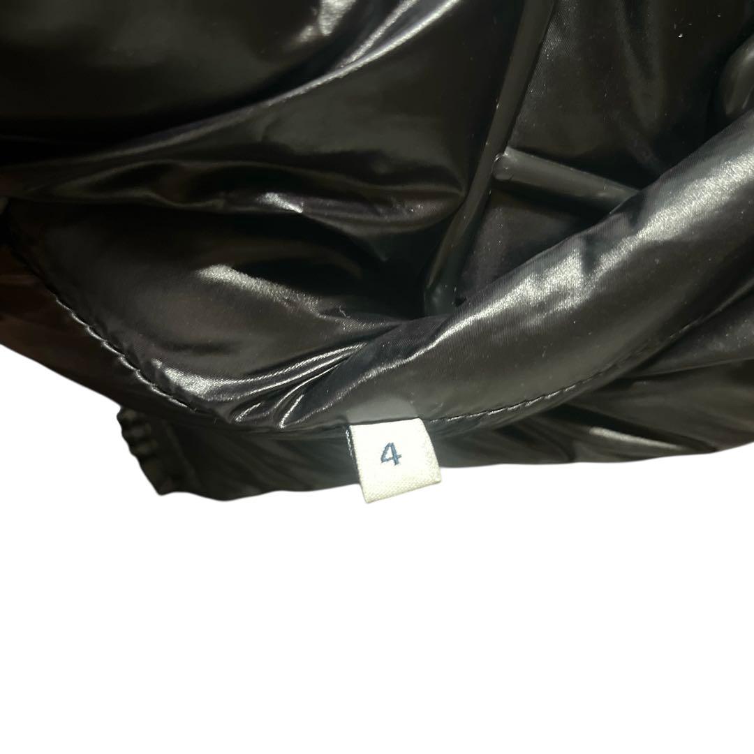 美品 希少 XL相当 モンクレール マヤ ダウンジャケット ブラック 肉厚 極暖