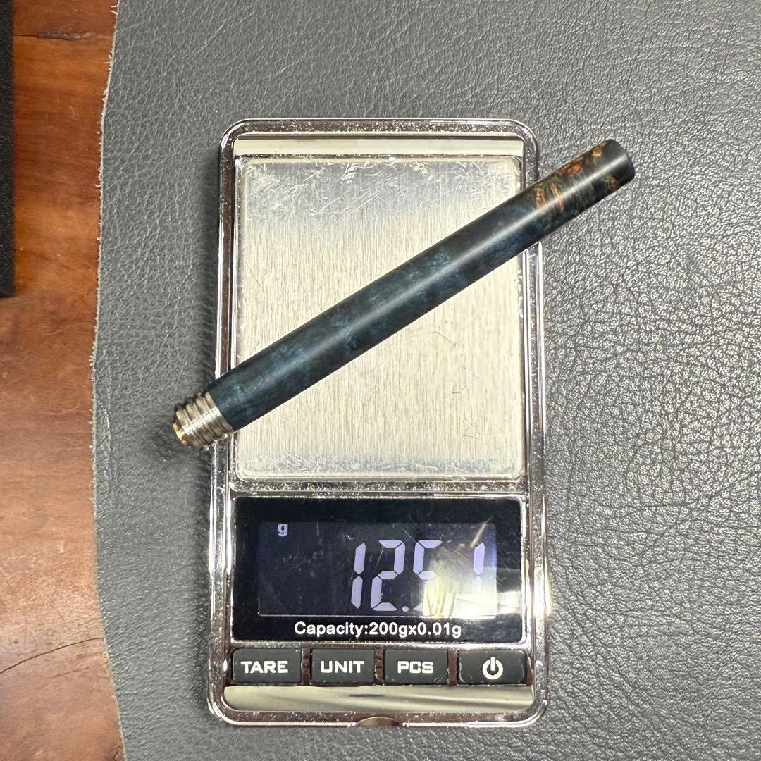 136楓瘤スタビ　PG-5用カスタム木軸　低重心Rタイプ　溝　ステン