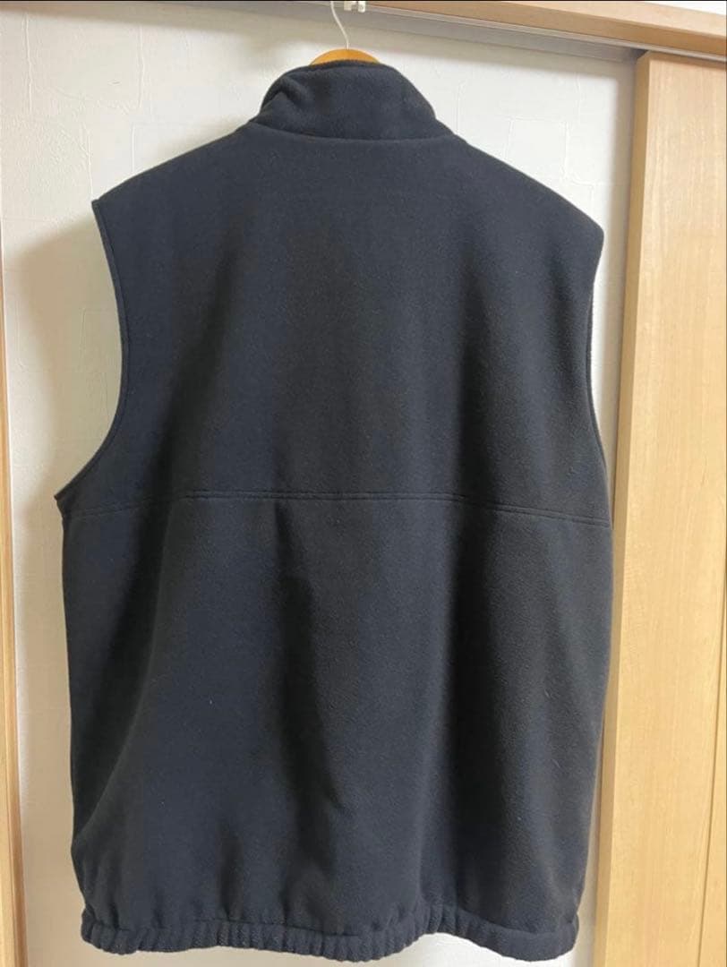 700fillリバーシブルベストReversible Vestブラック