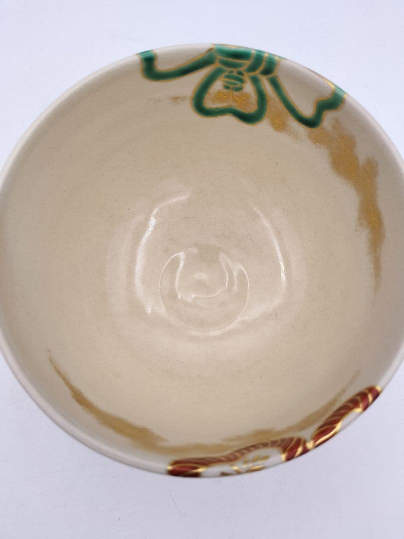 b570茶碗 仁清写　結桜 宮川香雲 木箱 茶道具　古物
