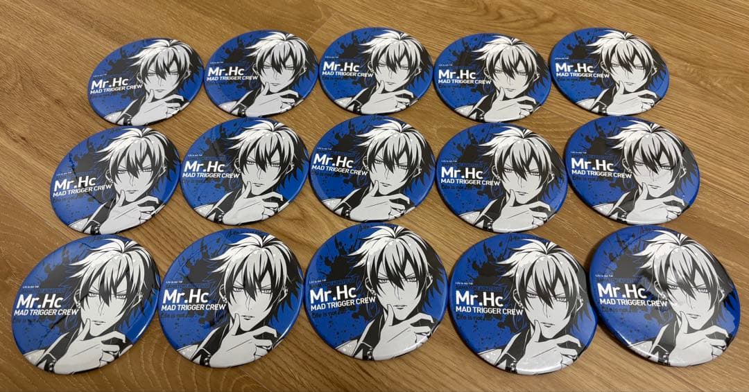 【バラ売り⭕️】ヒプノシスマイク 碧棺左馬刻 大判缶バッチ15個セット