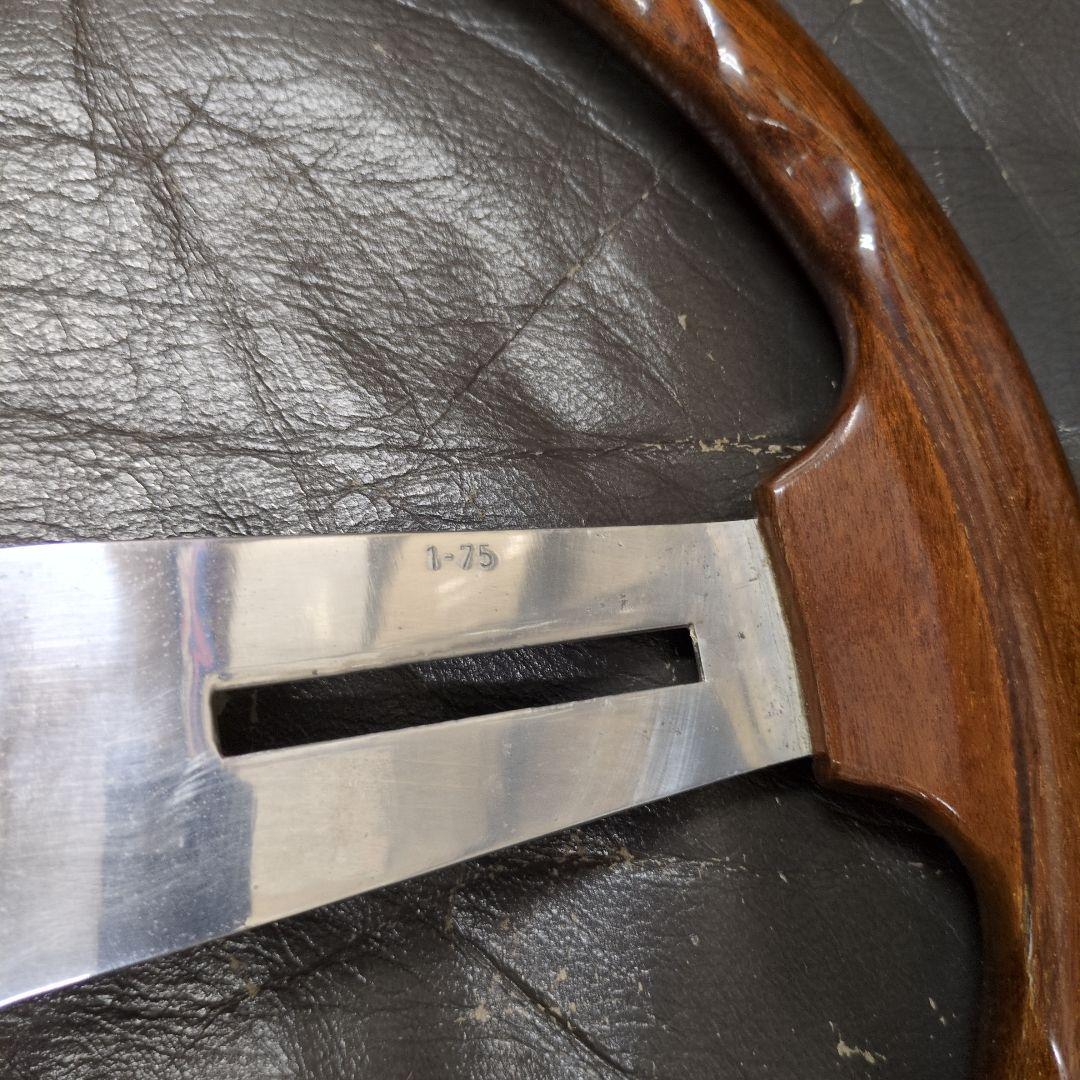 さ*ら様 美品　personal　ウッドステアリング　39%　当時物　パーソナル