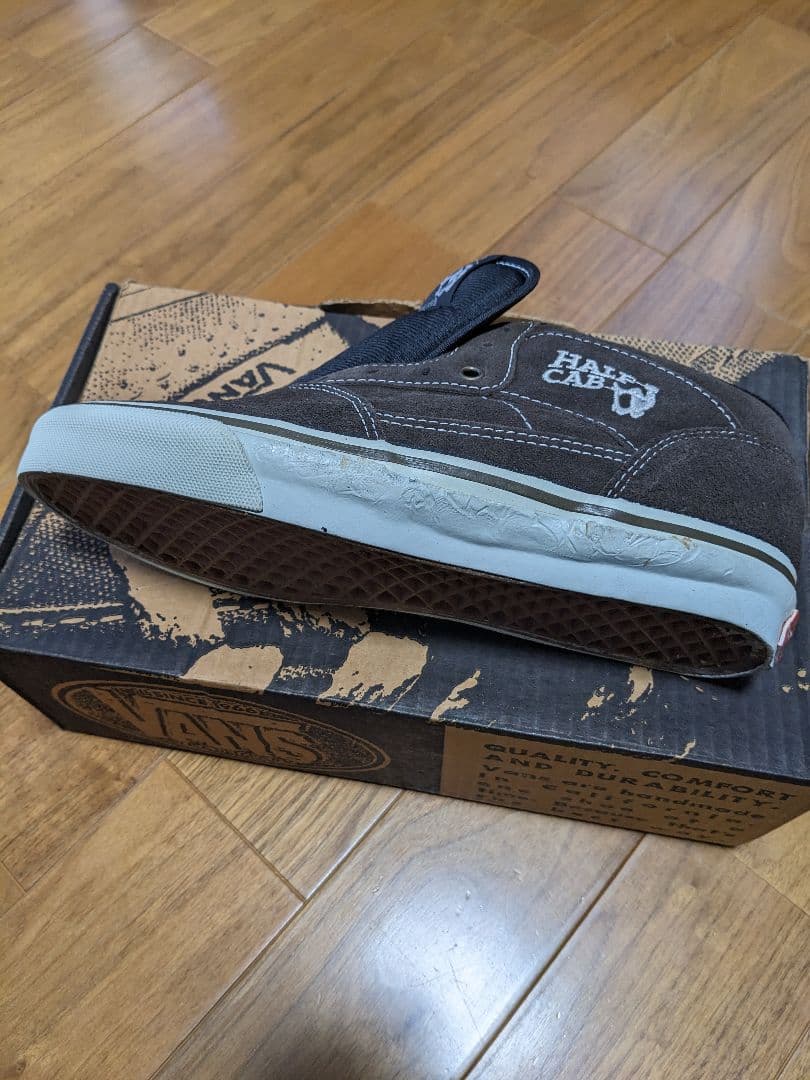 VANS HALF CAB made in USA エスプレッソ サイズ9