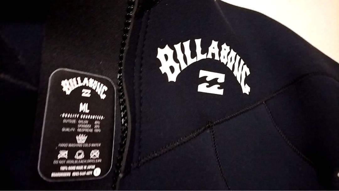 新品未使用　2021年モデル　BILLABONG ウェットスーツ　MLサイズ