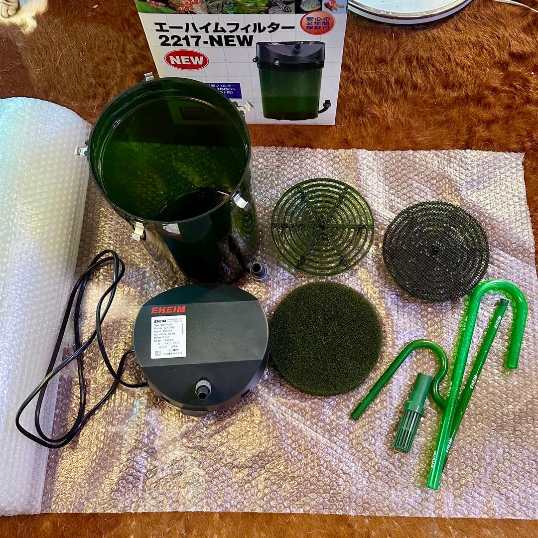 【美品】EHEIM エーハイム クラシックフィルター 2217 60Hz