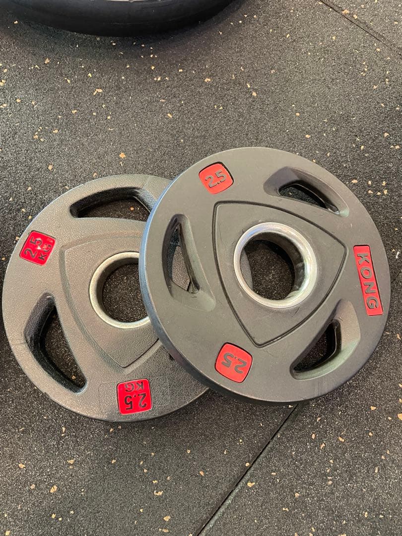 ■引取限定■ 10枚セット105kg バーベルプレート ウエイトプレート 50m