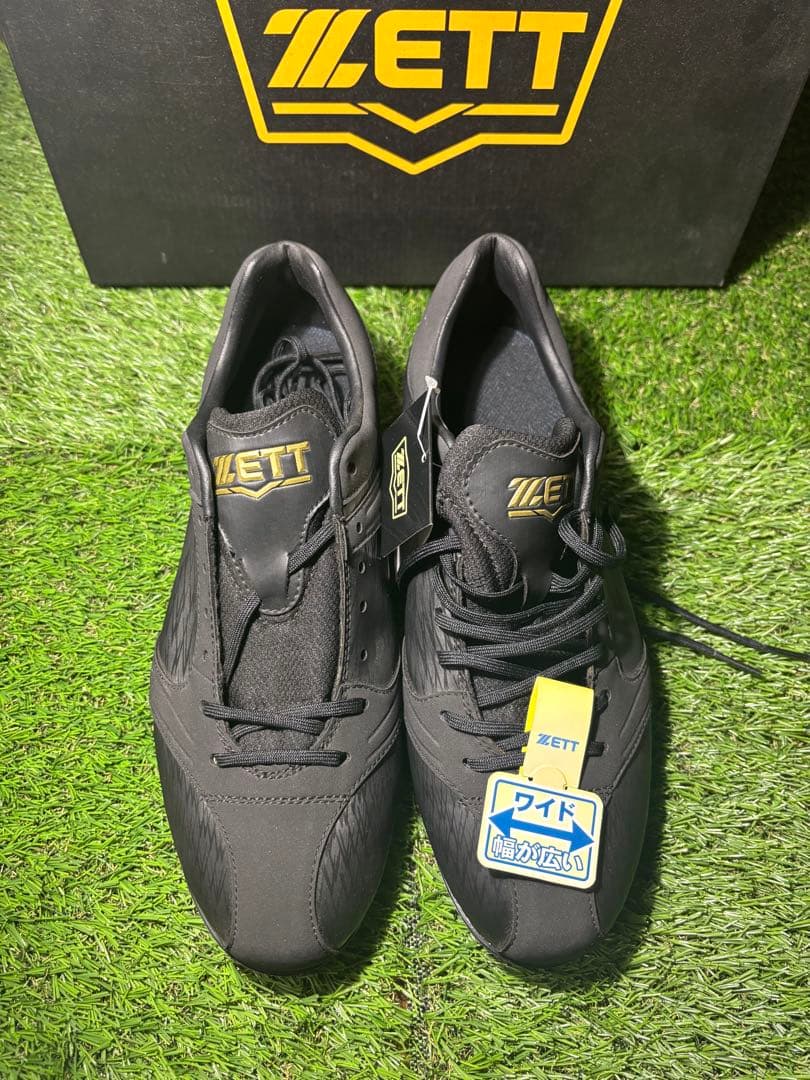 【新品】ZETT 野球用スパイク 27.0cm スーパーグランドジャック ワイド