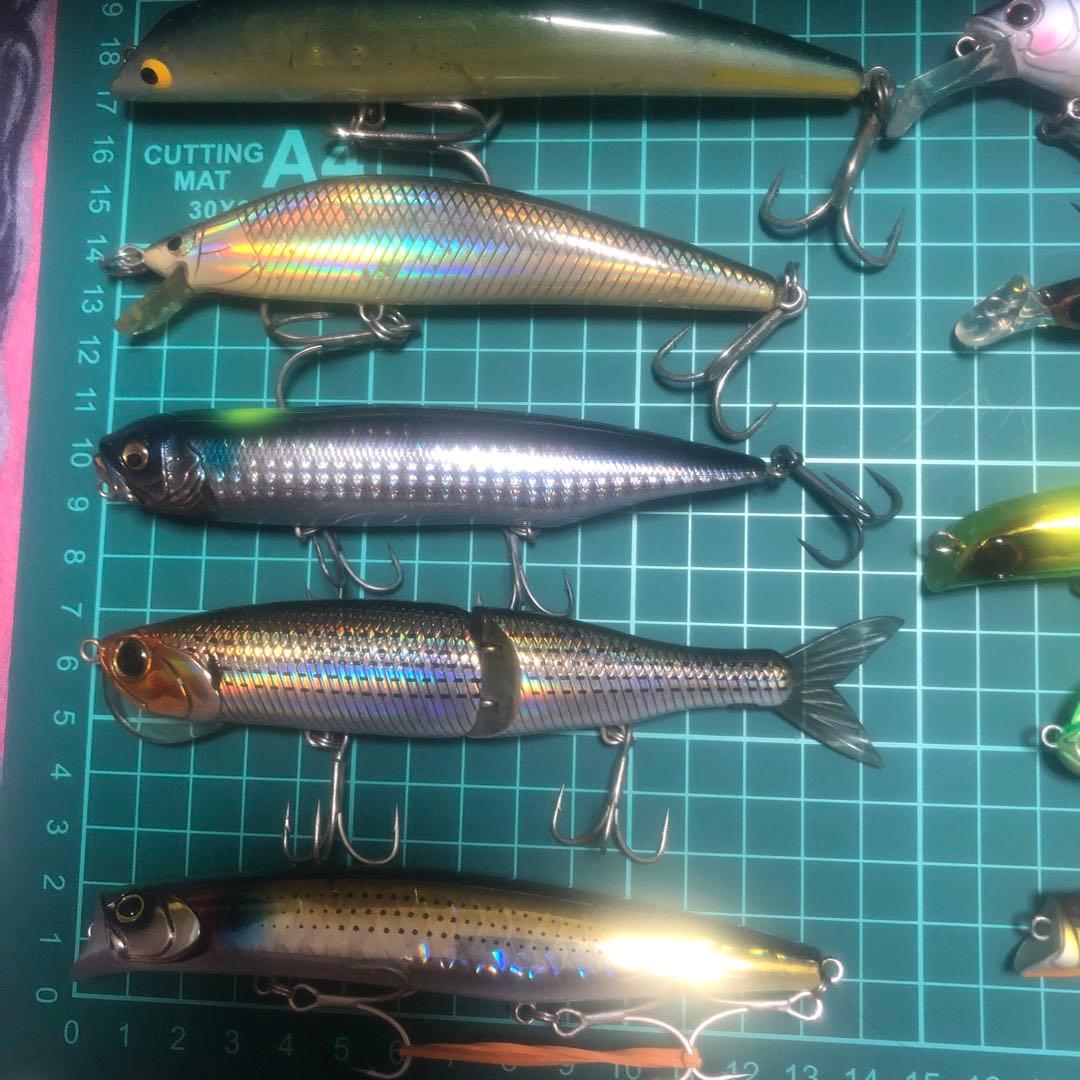シーバス ルアー いろいろ10個セット　トップからビッグまで　バラ売り不可