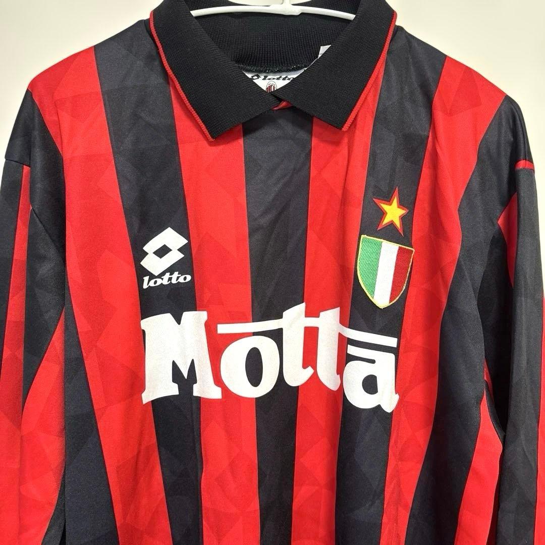 97/98 ACミラン Lotto イタリア製 長袖 スクデット付 ヴィンテージ