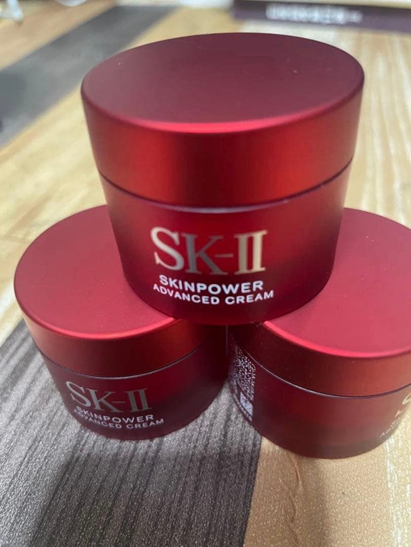 SK-II スキンパワーアドバンスクリーム15gx3個 25年3月制
