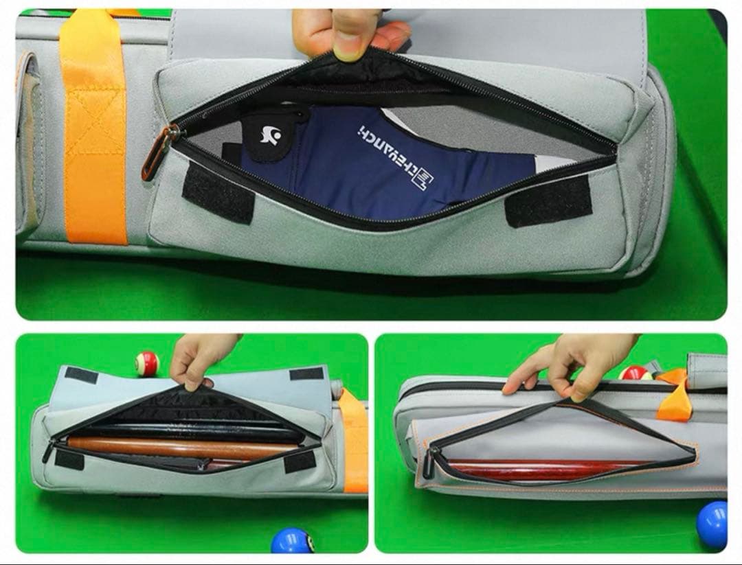 ビリヤードキューケース　3B4S グレー