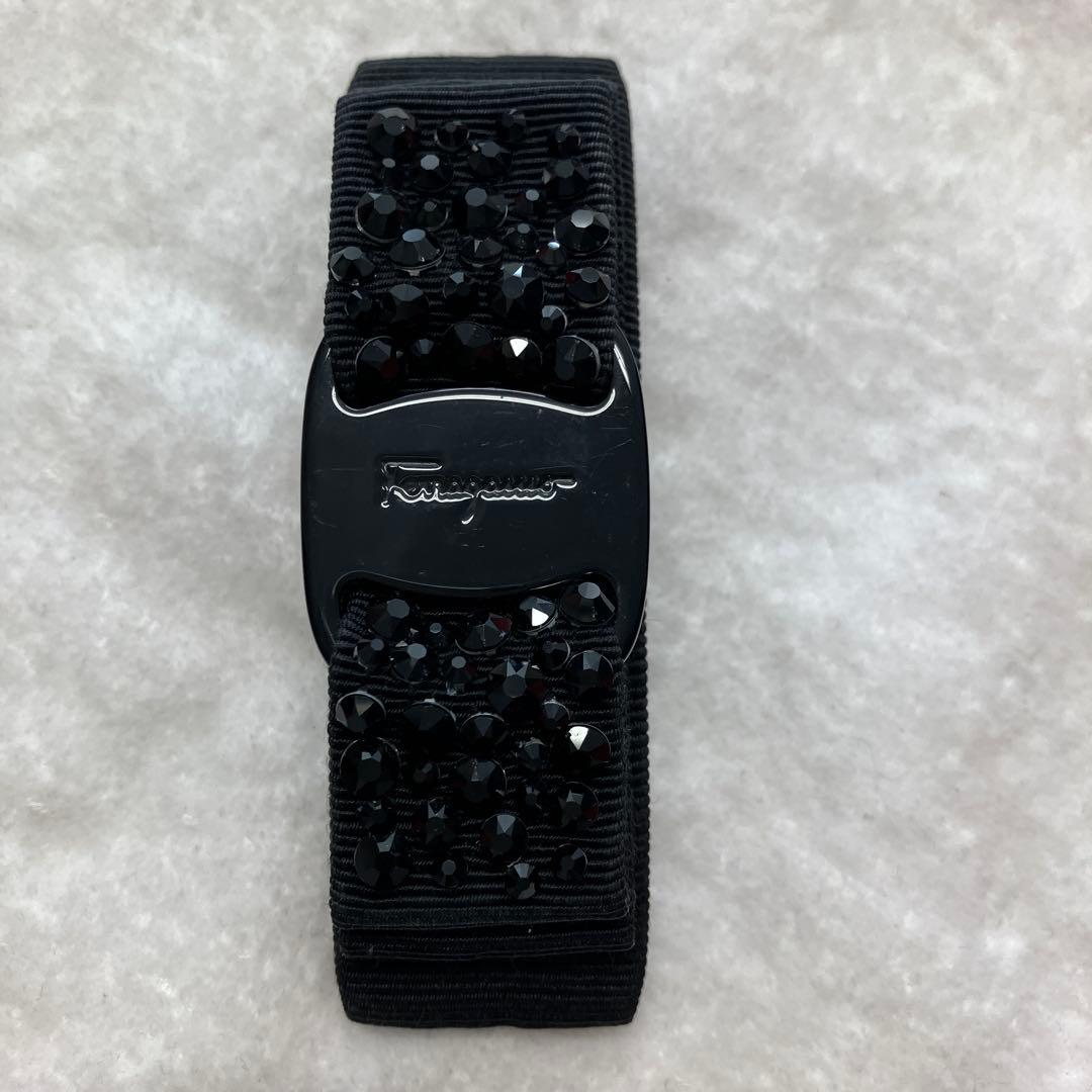 フェラガモFerragamoバレッタヘアアクセサリースワロフスキーアッカアレク