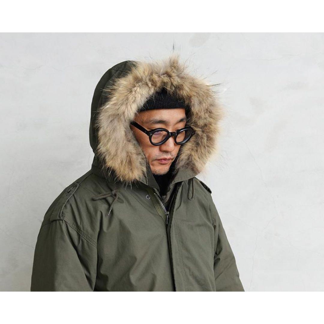 HOUSTON ヒューストン WAIPER M-51 モッズコートフード