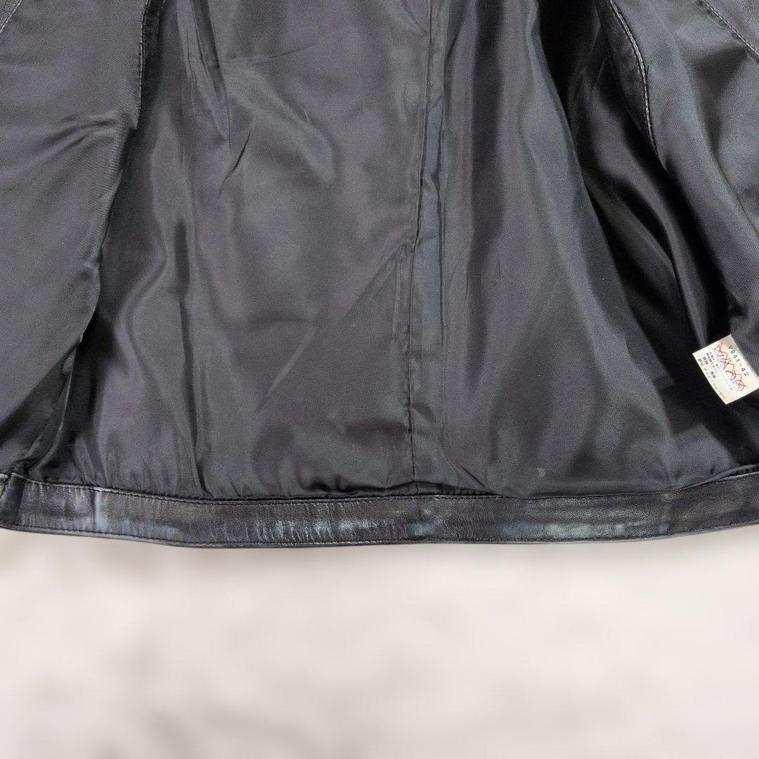 極美品★Harold Daniell ホースレザーベスト F 黒 日本製 馬革