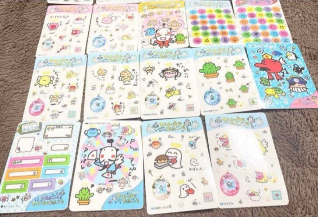 希少! たまごっち シール てんしっちのたまごっち 他