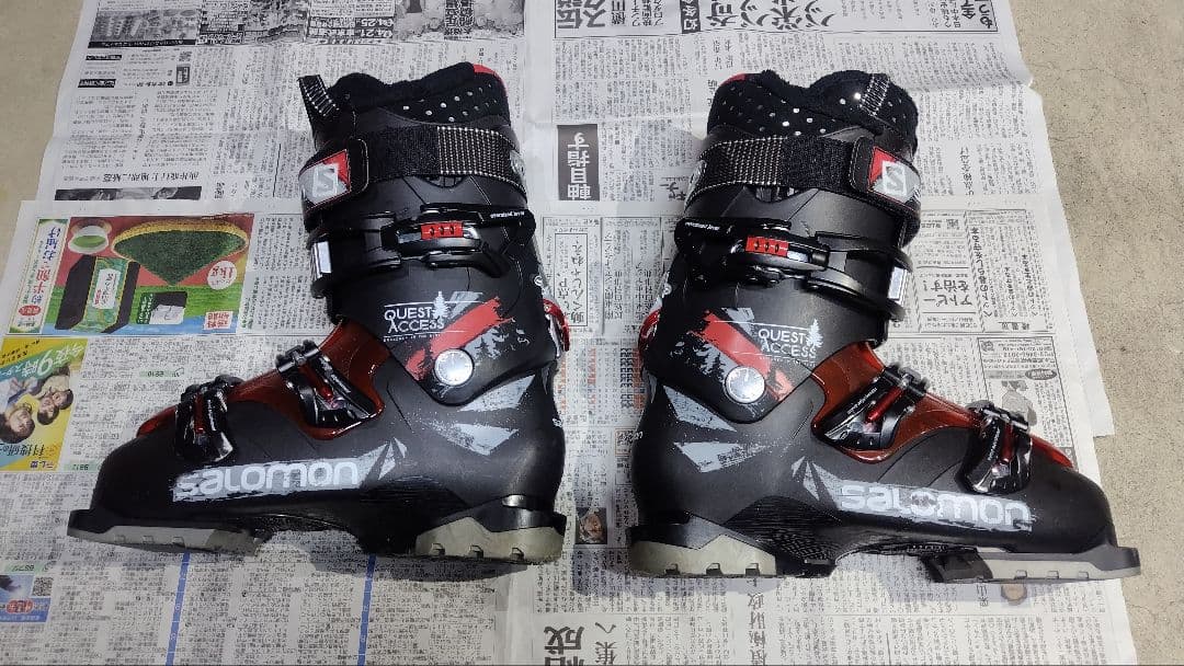 SALOMON ウォークモード付きスキー ブーツ 26cm