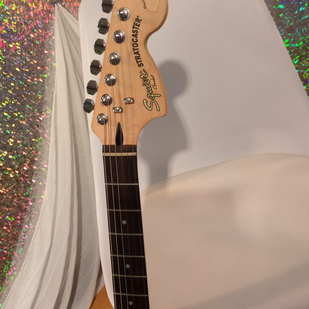 Squier Stratocaster レッド ギターケース付き