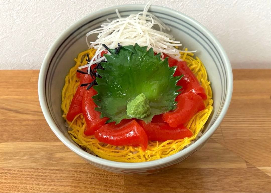 SALE✩.*˚イワサキ・ビーアイ 岩崎(株) 食品サンプル マグロ丼 置物