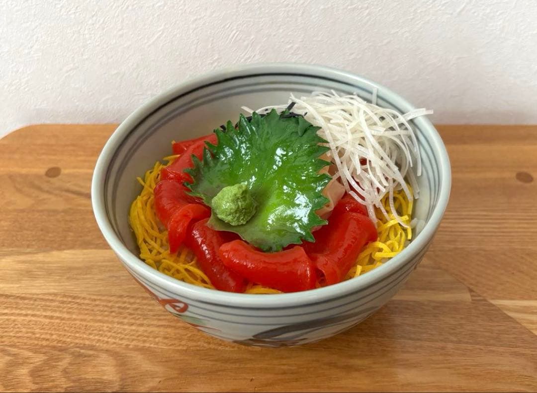 SALE✩.*˚イワサキ・ビーアイ 岩崎(株) 食品サンプル マグロ丼 置物