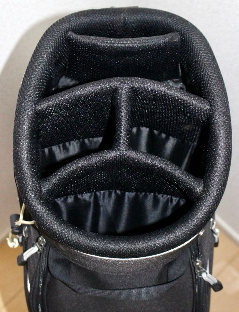 MIZUNO ミズノ キャディバッグ❗️ブラック×シルバー