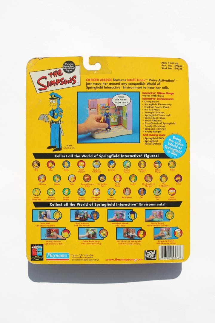 新品未開封 The Simpsons OFFICER MARGE マージ