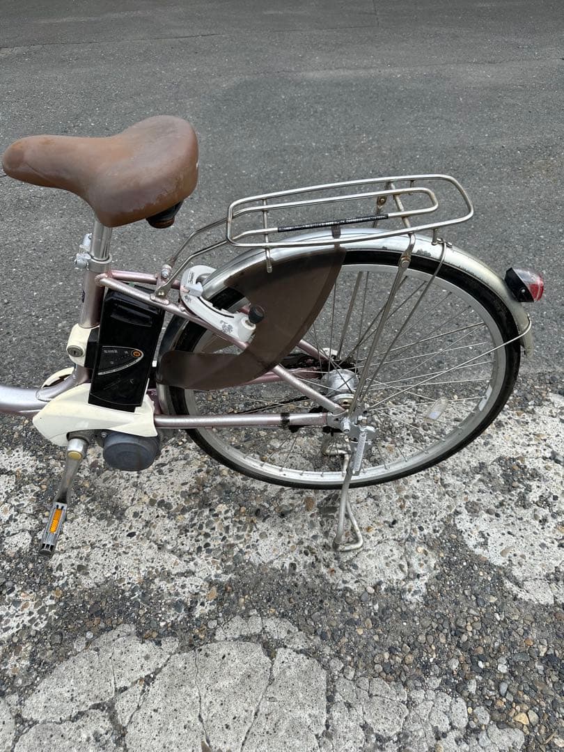 電動アシスト自転車 パープル