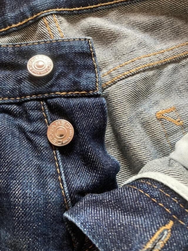 Dsquared2 メンズ ウォレットチェーン付き ジーンズ イタリア48