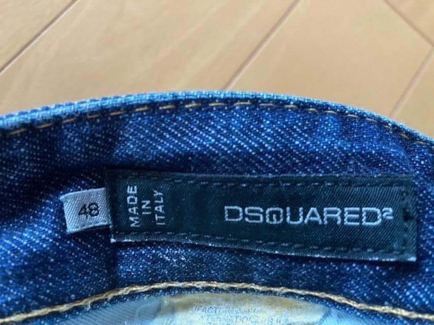 Dsquared2 メンズ ウォレットチェーン付き ジーンズ イタリア48