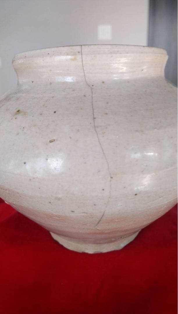 李朝　朝鮮美術　古陶磁　白磁　韓国美術　アンティーク　古道具