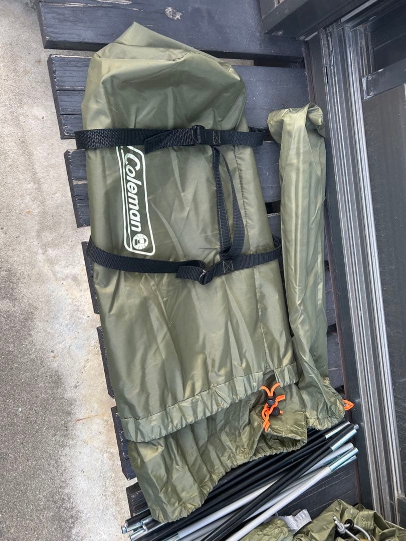 コールマン ツーリングドームst 純正グラウンドシート付き