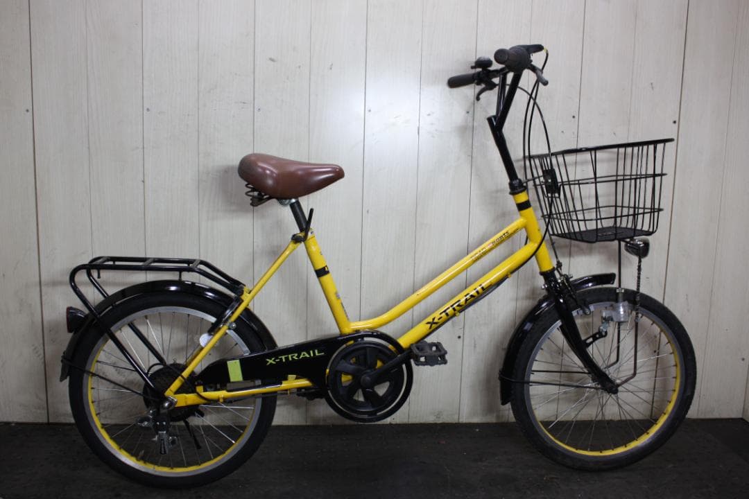 x-trail エクストレイル 20インチ シマノ6段 LED mini自転車